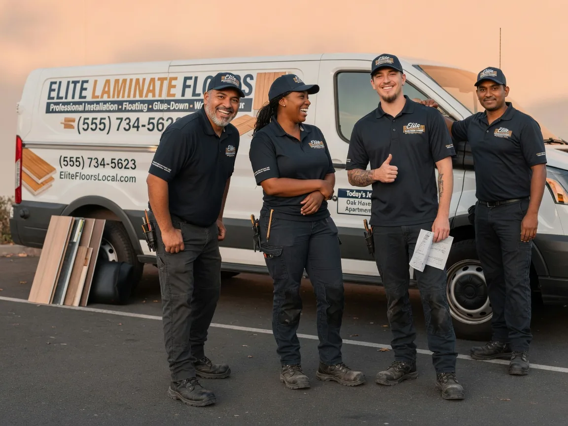 Laminate flooring installation company in Ludlow Falls, OH